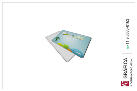 Cartão Fidelidade Cartao Fidelidade Plastico Compacto   50g 5.9x9.1 4x1 10 Un