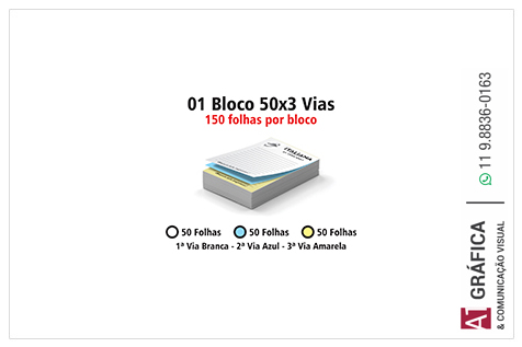 Blocos E Talões Bloco Apergaminhado   75g 15x10.5 1x0 1500 Un