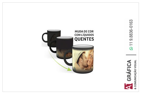 Canecas E Copos Caneca Magica Preto Fosco   350g 20x9 4x0 10 Un