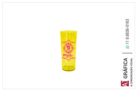 Canecas E Copos Mp Long Drink Transp Amarelo   10g 6x12 1x0 100 Un