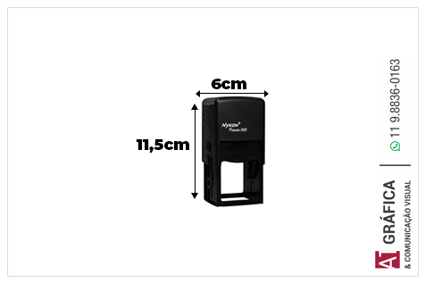 Carimbos Vm   Carimbo Nq343   Power   10g 4.3x4.3 1x0 1 Un