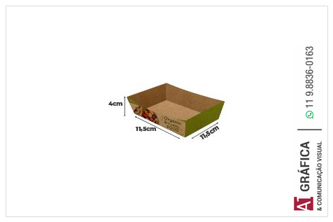 Delivery Papel Kraft   250g 27.3x20.4 4x0 500 Un