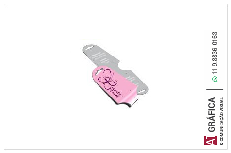 Tags Couche Brilho   300g 18.2x5.1 4x4 500 Un
